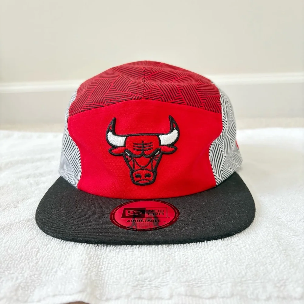 New Era DTLR Exclusive Red and Black Chicago Bulls Cap